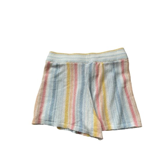 BUCEES Women's Knit Striped Shorts Size Small - Picture 5 of 6